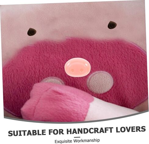 Cute Plush Stuffed Animal Nose Parts Plastic Pig Nose DIY Accessories for Crochet Doll Repair and Puppet Making in Saudi Arabia