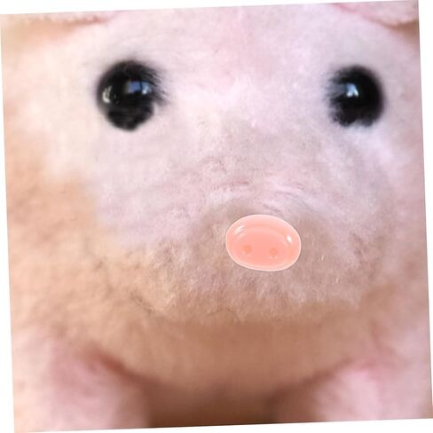 Cute Plush Stuffed Animal Nose Parts Plastic Pig Nose DIY Accessories for Crochet Doll Repair and Puppet Making in Saudi Arabia
