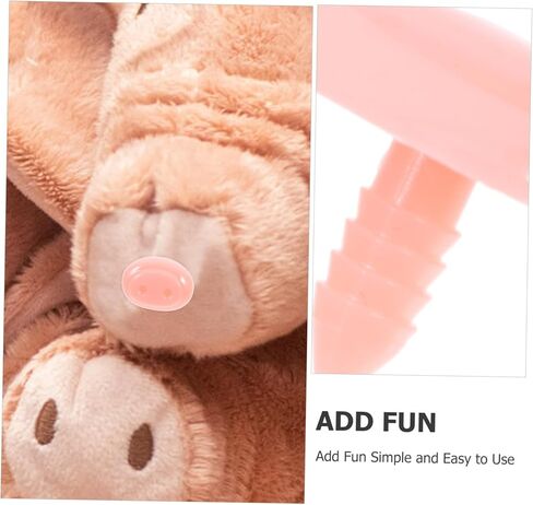 Cute Plush Stuffed Animal Nose Parts Plastic Pig Nose DIY Accessories for Crochet Doll Repair and Puppet Making in Saudi Arabia