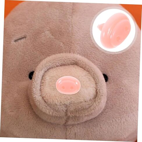 Cute Plush Stuffed Animal Nose Parts Plastic Pig Nose DIY Accessories for Crochet Doll Repair and Puppet Making in Saudi Arabia