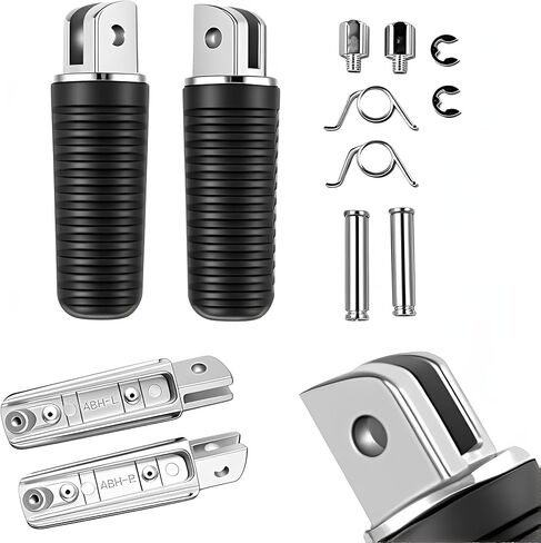 Motorcycles Foot Pegs Footrest Compatible with Yamaha FZ6 2004-2009 in Kuwait