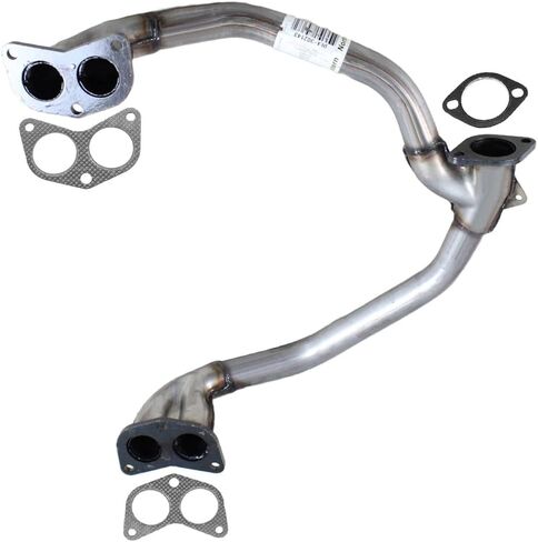 Exhaust Front Y-Pipe Compatible for 2000-2005 Subaru Outback 2.5L | Stainless Steel | Northeastern Exhaust | Free Gaskets Included | Automotive Replacement Part | Direct-Fit in Saudi Arabia