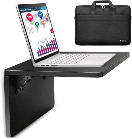 محطة عمل كمبيوتر محمول مغناطيسية مع حقيبة، 3 مغناطيسات قوية للغاية، رف كمبيوتر محمول مغناطيسي خشبي وحامل أدوات للتدفئة والتهوية وتكييف الهواء، وغرفة المعدات الإلكترونية، والشاحنات، والجدران، وإصلاح معدات ورش العمل in Kuwait