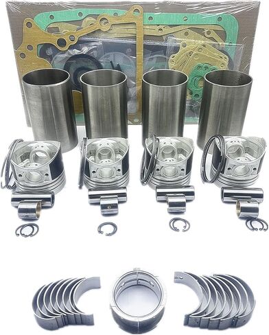 (Important: Provide engine nameplate) WZCPSM S4S Overhaul Rebuild Kit (Without Valves) Replacement for Mitsubishi Engine Piston 32A17-10100 in Saudi Arabia