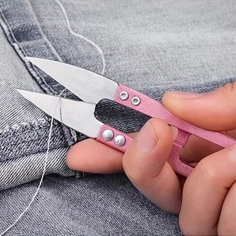 6 Pcs Sewing Scissors shears, 4 Inch Yarn Snips, High-Carbon Steel Thread Snippers, Sewing Snips Thread Cutter Scissors in Saudi Arabia