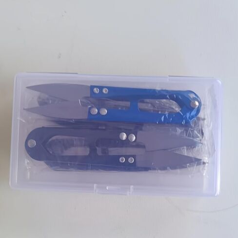6 Pcs Sewing Scissors shears, 4 Inch Yarn Snips, High-Carbon Steel Thread Snippers, Sewing Snips Thread Cutter Scissors in Saudi Arabia
