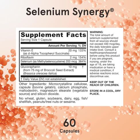 Jarrow Formulas, Selenium Synergy Capsules, 60 Count in Saudi Arabia