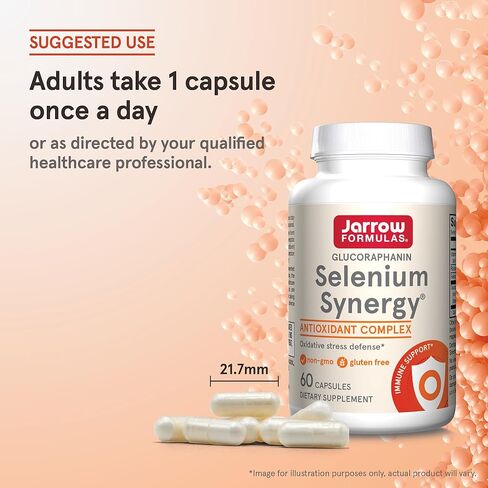 Jarrow Formulas, Selenium Synergy Capsules, 60 Count in Saudi Arabia