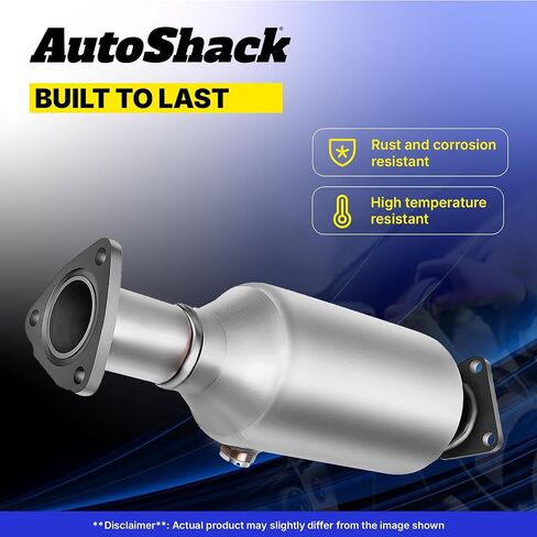 AutoShack Catalytic Converter Direct Fit Replacement for 2007 2008 2009 2010 2011 2012 2013 2014 2015 2016 2017 2018 2019 Toyota Tundra 2008-2019 Sequoia 4.6L 5.7L V8 4WD RWD (EPA Compliant) EMCC00054 in Saudi Arabia