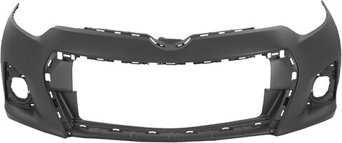 BUMPERS THAT DELIVER - Primered, Front Bumper Cover Fascia Compatible with 2014 2015 2016 Toyota Corolla S/SE Sedan 14 15 16, TO1000400 in Saudi Arabia