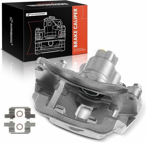 A-Premium Disc Brake Caliper Assembly with Bracket Compatible with Select Subaru Models - Legacy 2005 2006 2007 2008 2009, H4 2.5L, H6 3.0L - Rear Right Passenger Side in Saudi Arabia