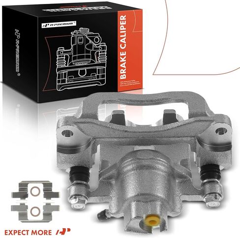 A-Premium Disc Brake Caliper Assembly with Bracket Compatible with Select Subaru Models - Legacy 2005 2006 2007 2008 2009, H4 2.5L, H6 3.0L - Rear Right Passenger Side in Saudi Arabia