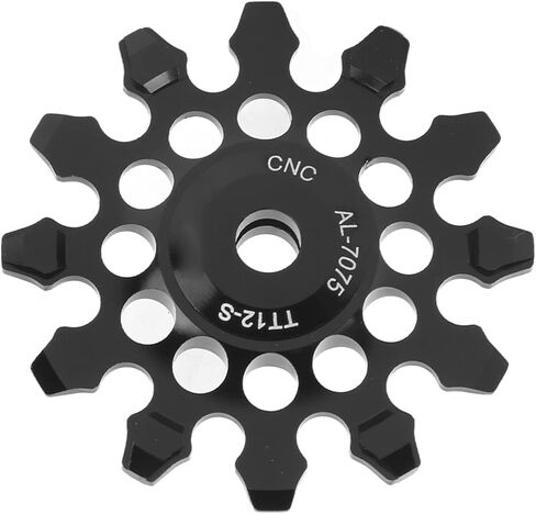 بكرة Derailleur الخلفية 12T | عجلة توجيه ذات أسنان عميقة لـ 7 - 12 سرعة | سبائك الألومنيوم باستخدام الحاسب الآلي مع محمل السيراميك | قطعة بديلة مقاومة للارتداء من أجل التحول السلس in Kuwait