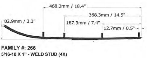 SPI Defender Wearbar لـ POLARIS 500 INDY/XC/CLASSIC 1999-2006 in Saudi Arabia