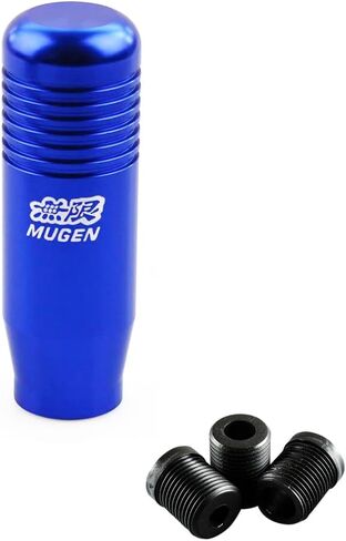 W-POWER JDM Mugen Racing Aluminum Alloy Universal Gear Shift Knob Shifter Lever Head Heavy Duty Shifter Handle - 8.5CM (Titanium) in Saudi Arabia