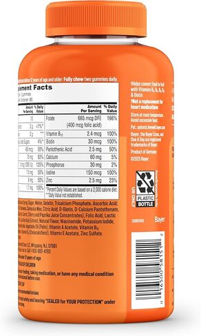 One A Day Women’s  Multivitamin Gummies, Supplement with Vitamin A, Vitamin C, Vitamin D, Vitamin E and Zinc for Immune Health Support*, Calcium & more, 80 count in Kuwait