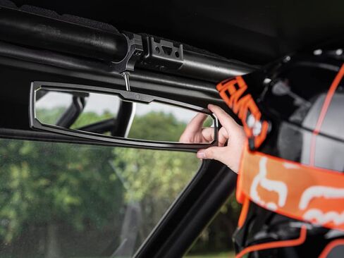 مرآة الرؤية الخلفية SuperATV مقاس 17 بوصة من الألومنيوم متوافقة مع 2019+ Honda Talon 1000R / 1000X | 2020+ Honda Talon 1000X-4 | 17 بوصة × 3-3/8 بوصة | مفصل قابل للتعديل in Saudi Arabia