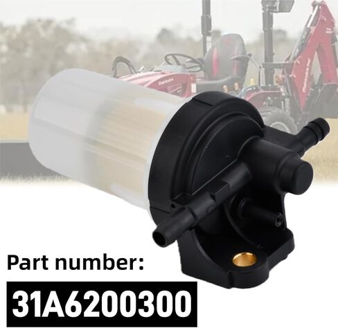 31A6200300 Fuel Filter Assembly Compatible with Mahindra Tractor Gear HST 1526 1626 2415 2516 3016 Max 26 28XL 26XLT, HST Max 22 24 25 25XL Engine in Saudi Arabia