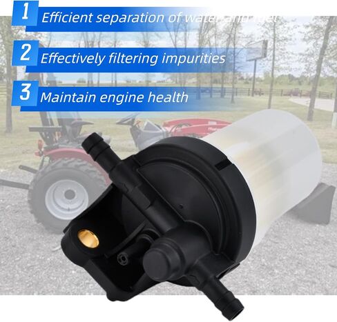 31A6200300 Fuel Filter Assembly Compatible with Mahindra Tractor Gear HST 1526 1626 2415 2516 3016 Max 26 28XL 26XLT, HST Max 22 24 25 25XL Engine in Saudi Arabia