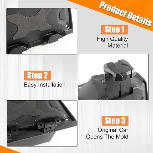 GearUp Electronic Device Holder with Storage Box Compatible with Polaris RZR XP 1000/ XP 4 1000/ XP Turbo 2019-2023 Tablet Phone Device Holder in Saudi Arabia