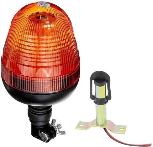 12V DC LED Emergency Flashing Amber Rotating Beacon Strobe Lights for Tractor Forklift Truck Tractor Snow Plow in Saudi Arabia