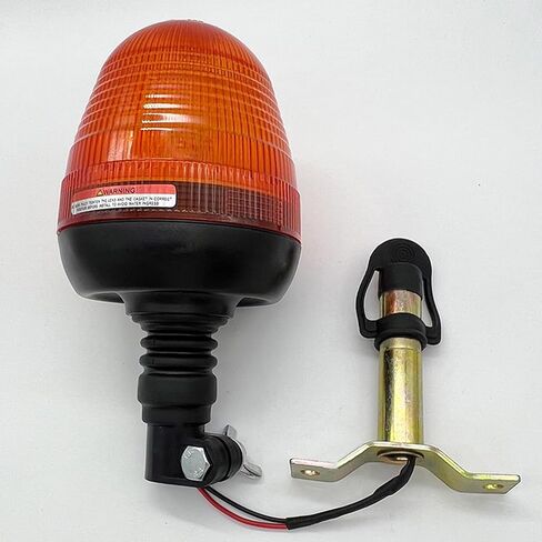 12V DC LED Emergency Flashing Amber Rotating Beacon Strobe Lights for Tractor Forklift Truck Tractor Snow Plow in Saudi Arabia