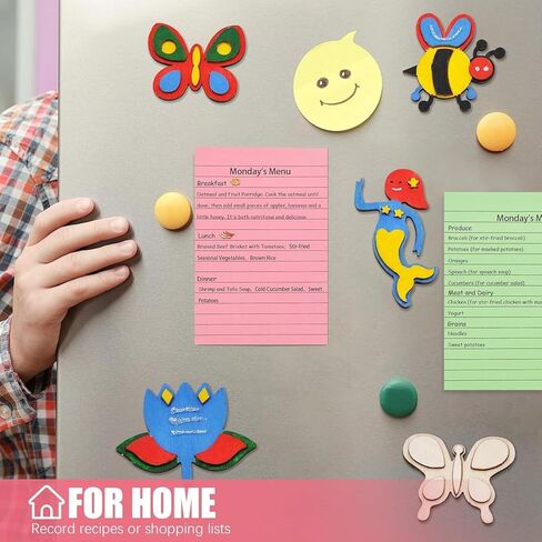 200pcs Sticky Notes 6 x 4 inch, Post it Notes with Lines, Easy to Post, Colorful Large Rectangular Post its for Office, Home, School, Meeting, Notebook in Saudi Arabia