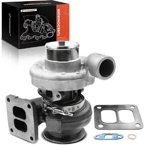 طقم شاحن توربيني كامل A-Premium، مع حشية، متوافق مع مجموعة John Deere Industrial Gen Set 2000-2012، 4.5L، مع محرك 4045/4045T، استبدال # 318615، 399-0023-112 in Kuwait
