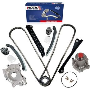 MOCA سلسلة التوقيت ومجموعة مضخة زيت الماء لفورد E-150 E-250 Econoline & F-150 F-250 & Expedition 1997-2001 5.4L V8 SOHC M L W in Kuwait