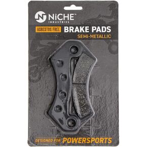 مجموعة وسادة الفرامل من NICHE لقطط القطب الشمالي Wildcat X 1000 4 4X الأمامية شبه المعدنية 2 Pack in Kuwait