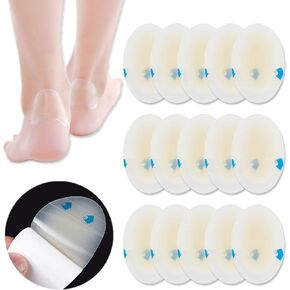 Blister Bandages, Blister Pads (15PCS) Gel Blister Cushions, Blister Pads, Hydrocolloid Seal Adhesive Bandages for Fingers, Toes, Heel Blister Prevention & Recovery (Square-15pcs) in Kuwait