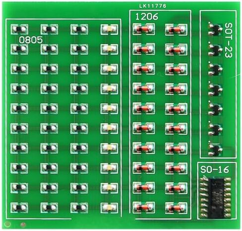 0805 SMD/SMT مكونات لوحة ممارسة اللحام مجموعات المشروع الإلكترونية لتقوم بها بنفسك مجموعة لحام لوحة التدريب على المهارات ترانزستور Led (5 قطعة) in Saudi Arabia