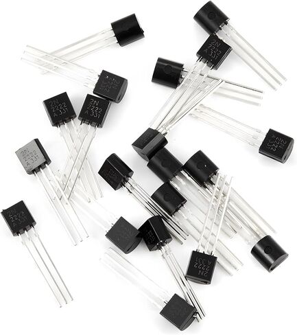 100pcs transistors 20 Values A1015 BC327 BC337 C1815 S8050 S8850 2N2222 2N2907 2N3904 2N3906 C945 S9012 S9013 S9014 S9015(C945 NPN) in Saudi Arabia