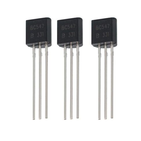 100 قطعة BC547B BC547 TO-92 الترانزستورات ثنائية القطب BJT NPN 45V 100mA مجموعة الترانزستور in Saudi Arabia