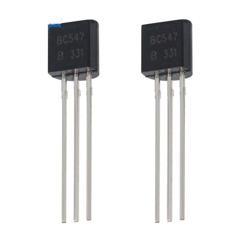 100 قطعة BC547B BC547 TO-92 الترانزستورات ثنائية القطب BJT NPN 45V 100mA مجموعة الترانزستور in Saudi Arabia