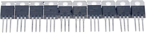 50Pcs 10 Values Triode Thyristor Kit BT136-600E BT137 BT138 BT139 TYN1225 BTA08 BT152 BTA12 BTA16 BTA24-600B With box in Saudi Arabia