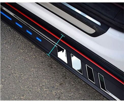 2Pcs Running Boards Compatible with Honda Ridgeline 2017-2024 2025 Aluminium Side Steps Nerf Bars Pedal Protector with Brackets in Saudi Arabia