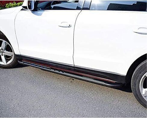 2Pcs Running Boards Compatible with Honda Ridgeline 2017-2024 2025 Aluminium Side Steps Nerf Bars Pedal Protector with Brackets in Saudi Arabia