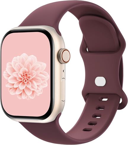 سوار رياضي من السيليكون متوافق مع ساعة Apple 41 مم 40 مم 42 مم 38 مم 46 مم 45 مم 44 مم 49 مم للنساء والرجال، سوار معصم بديل بحزام ناعم لساعة iWatch Ultra SE 3 2 1 Series 11 10 9 8 7 6 5 4 in Kuwait