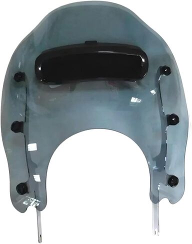Motorcycle Transparent Detachable Wind Splitter Vented Windshield Windscreen '94-Later Road King Models Except FLHRS 2017 UP(Light Smoke) in Saudi Arabia