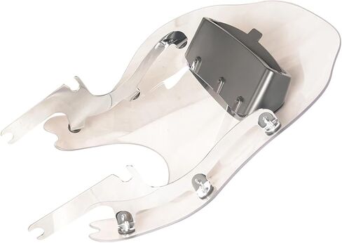 Motorcycle Transparent Detachable Wind Splitter Vented Windshield Windscreen '94-Later Road King Models Except FLHRS 2017 UP(Light Smoke) in Saudi Arabia