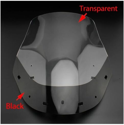 Motorcycle Windshield for Suzuki for Burgman 650 2006-2012 Motorcycle Windshield Extension Spoiler Windscreen Air Deflector in Saudi Arabia
