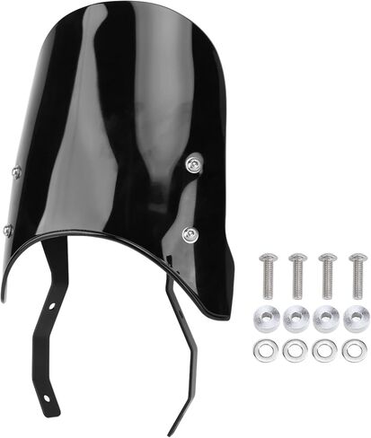 Motorcycle Windshield Enhanced Aerodynamics Protective Stylish Look Wind Deflector Windscreen for Cl250 Cl300 Cl500 Cmx 250 Cm 250 (Transparent) in Saudi Arabia