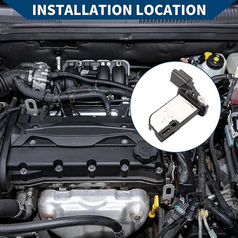 No.9662635680 Mass Air Flow Sensor Meter for Peugeot 3008 SUV/Inner/Durable / 1 Pcs in Saudi Arabia