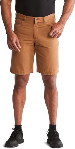Timberland Men's Son Canvas Work Short, Gunmetal, 30W x 11L in Saudi Arabia