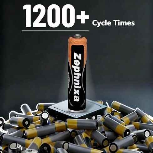 4 Pack Ni-MH AAA Rechargeable Batteries, 1.2V 550mAh AAA Batteries for Panasonic Cordless Phones, Remote Controls, Toys, 1200+ Cycles Low Self-Discharge in Saudi Arabia