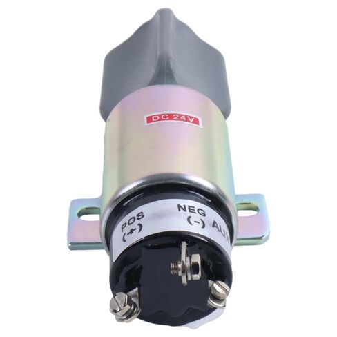 Stop Shut Off Solenoid, Compatible with Cummins Engine, 24V, 3864274 SA3766T 175124E7U1B1S5A, Replacement Part in Saudi Arabia