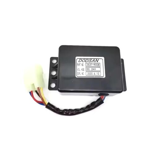 2537-9008 Compatible with Doosan Excavator DH225-5 DH225-7 Excavator Spare Parts Wiper Timer Relay 25379008 Spare Parts (25379008) in Saudi Arabia