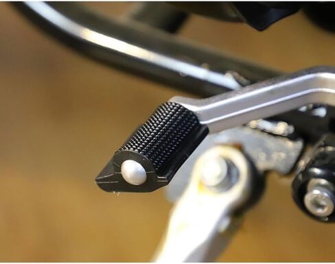 2 Pcs Motorcycle Shift Gear Lever Pedal Rubber Cover Shoe Protector Foot Peg Toe Gel (Black) in Saudi Arabia