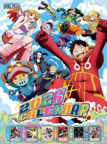 Toei Animation ONE PIECE 2026 Calendar A2 CL-012 in Saudi Arabia